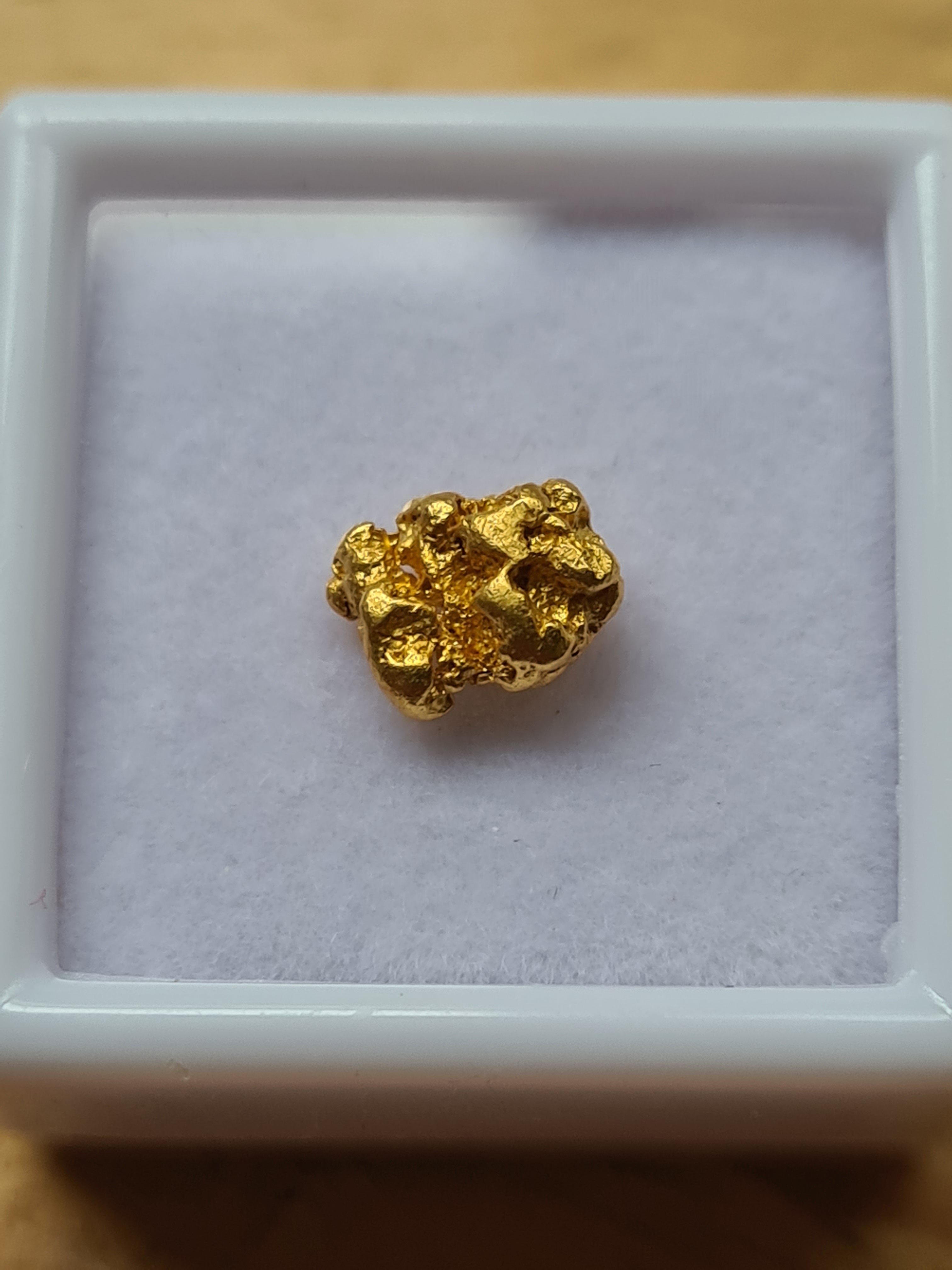 Australian Natural Gold Nugget - 0.87 Grams - Hand Prospected (18k-22k Purity)