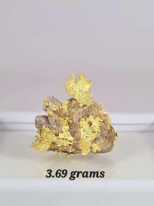 Leaf Gold Specimen 3.69 grams