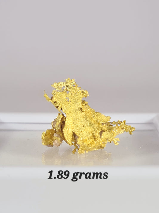 Leaf Gold Specimen 1.89 grams
