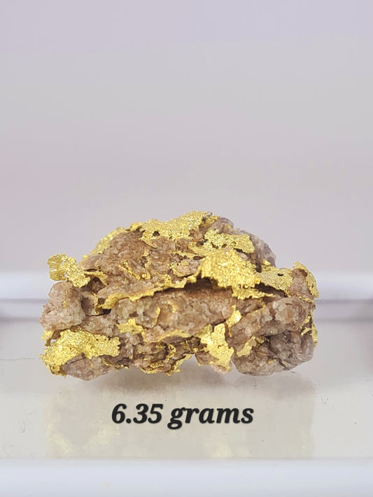 Leaf Gold Specimen 6.35 grams