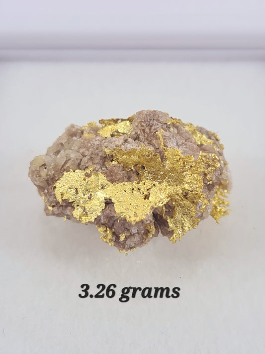 Leaf Gold Specimen 3.26 grams