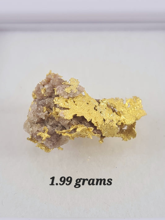Leaf Gold Specimen 1.99 grams