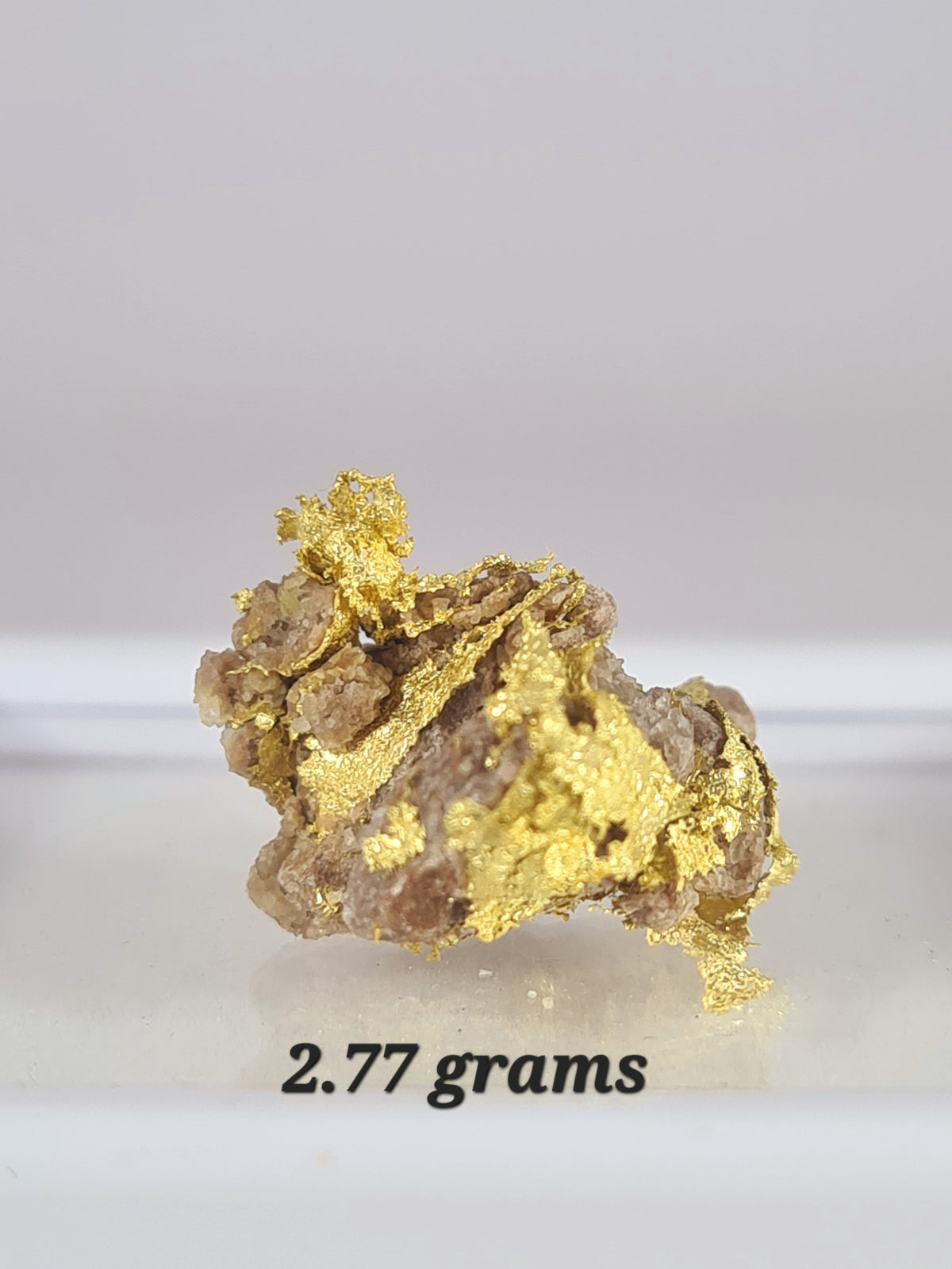 Leaf Gold Specimen 2.77 grams