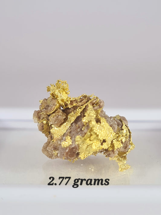 Leaf Gold Specimen 2.77 grams